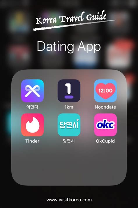 most used dating apps in korea